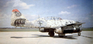 Illustration for article titled Me-262: The First Jet Fighter To Make a Diffrence